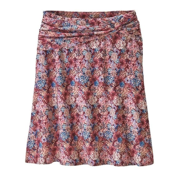 Patagonia Seabrook Skirt Fernai Floral Petra Pink Size L 50+ UPF Sun Protection - Picture 11 of 11